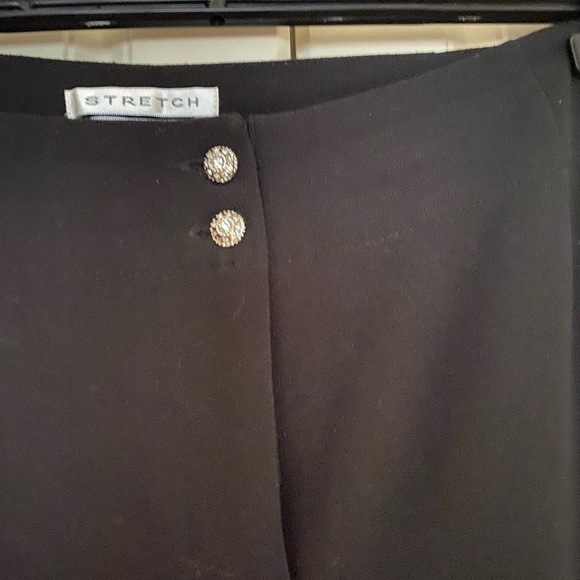 EMMA JAMES Sz 8 BLACK STRAIGHT LEG DRESSY PANTS. - Picture 3 of 12